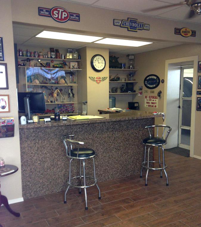 about repair shop